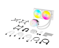 CORSAIR iCUE LINK TITAN 240 RX RGB White 2x120mm - 1300118 - zdjęcie 4